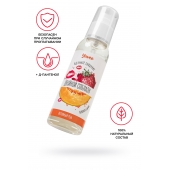 Съедобная гель-смазка Yovee «Двойной соблазн» с Д-пантенолом и вкусом клубники и дыни - 100 мл. - ToyFa - купить с доставкой в Мытищах
