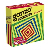 Микс-набор из 30 презервативов Ganzo Mixed - Ganzo - купить с доставкой в Мытищах