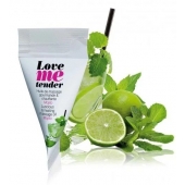 Съедобное согревающее массажное масло Love Me Tender Mojito с ароматом мохито - 10 мл. - Love to Love - купить с доставкой в Мытищах