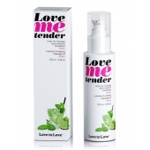 Съедобное согревающее массажное масло Love Me Tender Mojito с ароматом мохито - 100 мл. - Love to Love - купить с доставкой в Мытищах