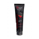 Интимный гель на водной основе Lube Tube Strawberry с клубничным вкусом - 100 мл. - ORGIE - купить с доставкой в Мытищах