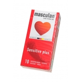 Презервативы Masculan Sensitive plus - 10 шт. - Masculan - купить с доставкой в Мытищах