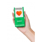 Презервативы анатомической формы Masculan Anatomic - 10 шт. - Masculan - купить с доставкой в Мытищах