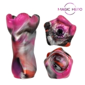 Разноцветный фантазийный мастурбатор - Bior toys - в Мытищах купить с доставкой