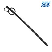 Черный стимулятор уретры Sex Expert - Sex Expert - купить с доставкой в Мытищах