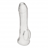 Прозрачная насадка на пенис Transparent Penis Enhancing Sleeve Extension - 15,9 см. - BlueLine - в Мытищах купить с доставкой