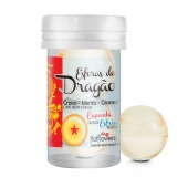 Интимный гель Esferas do Dragao Hot Ball с охлаждающе-разогревающим эффектом (2 шарика по 3 гр.) - HotFlowers - купить с доставкой в Мытищах