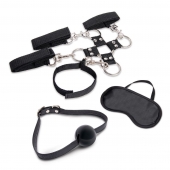 Набор для фиксации из 7 предметов Hogtie   Ball Gag Kit - Lux Fetish - купить с доставкой в Мытищах