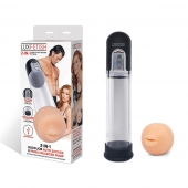 Автоматическая вакуумная помпа-мастурбатор Blowjob Auto Sucker Penis Enlarger Pump - Lux Fetish - в Мытищах купить с доставкой