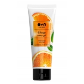 Лубрикант на водной основе OYO Aroma Gel Orange с ароматом апельсина - 75 мл. - OYO - купить с доставкой в Мытищах
