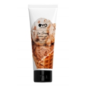 Лубрикант на водной основе OYO Aroma Gel Ice Cream с ароматом пломбира - 75 мл. - OYO - купить с доставкой в Мытищах