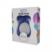 Синее эрекционное виброкольцо Nutty - Adrien Lastic - в Мытищах купить с доставкой