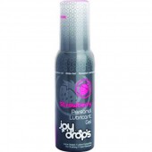 Смазка на водной основе со вкусом клубники JoyDrops Strawberry - 100 мл. - JoyDrops - купить с доставкой в Мытищах