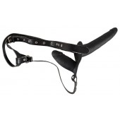 Женский страпон с вагинальной пробкой - 15 см. - Orion - купить с доставкой в Мытищах