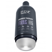 Мастурбатор в бутылке Shower Therapy Deep Cream - Pipedream - в Мытищах купить с доставкой