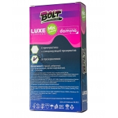 Набор презервативов Bolt Condoms - Luxe - купить с доставкой в Мытищах