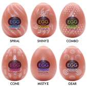 Набор из 6 мастурбаторов-яиц Tenga Egg Variety Pack V - Tenga - в Мытищах купить с доставкой