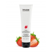 Лубрикант на водной основе Nuei Inlube с алоэ вера и ароматом клубники - 100 мл. - Nuei cosmetics - купить с доставкой в Мытищах