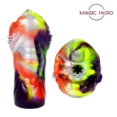 Яркий фантазийный мастурбатор - Bior toys - в Мытищах купить с доставкой