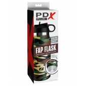 Мастурбатор в камуфляжной колбе Fap Flask - Pipedream - в Мытищах купить с доставкой