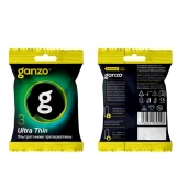 Ультратонкие презервативы Ganzo Ultra thin в мягкой упаковке - 3 шт. - Ganzo - купить с доставкой в Мытищах