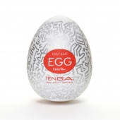 Мастурбатор-яйцо Keith Haring EGG PARTY - Tenga - в Мытищах купить с доставкой