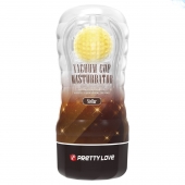 Прозрачный текстурированный мастурбатор Vacuum Cup Masturbator Stellar - Baile - в Мытищах купить с доставкой
