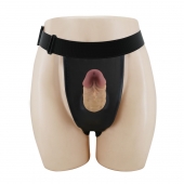 Полый страпон на регулируемых трусиках Houston - 17,5 см. - Baile - купить с доставкой в Мытищах