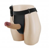 Полый вибрострапон на регулируемых трусиках Draven - 17,5 см. - Baile - купить с доставкой в Мытищах