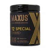 Презервативы с точками и рёбрами MAXUS Special - 12 шт. - Maxus - купить с доставкой в Мытищах