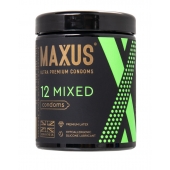 Презервативы MAXUS Mixed - 12 шт. - Maxus - купить с доставкой в Мытищах