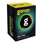 Супертонкие презервативы Ganzo Ultra thin - 30 шт. - Ganzo - купить с доставкой в Мытищах