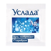 Гель-лубрикант «Услада с серебром» - 3 гр. - Биоритм - купить с доставкой в Мытищах