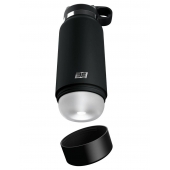 Черный мастурбатор в виде бутылки Fap Flask - Pipedream - в Мытищах купить с доставкой