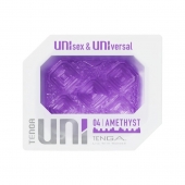 Фиолетовый мастурбатор-стимулятор Tenga Uni Amethyst - Tenga - в Мытищах купить с доставкой