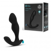 Черный утяжеленный анальный стимулятор Rocker Plug - 12 см. - b-Vibe - в Мытищах купить с доставкой