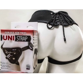 Универсальные трусики Harness UNI strap с корсетом - LOVETOY (А-Полимер) - купить с доставкой в Мытищах