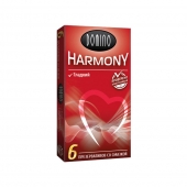 Гладкие презервативы Domino Harmony - 6 шт. - Domino - купить с доставкой в Мытищах