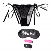 Эротический набор 28X Power Panty Remote Control Bullet Kit - XR Brands - купить с доставкой в Мытищах