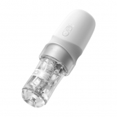 Белый автоматический мастурбатор Extra Sauce - Sauce - в Мытищах купить с доставкой