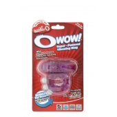 Фиолетовое эрекционное виброкольцо OWOW PURPLE - Screaming O - в Мытищах купить с доставкой