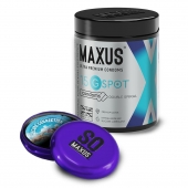 Гладкие презервативы Maxus G spot с двойной спиралью - 15 шт. - Maxus - купить с доставкой в Мытищах