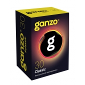 Классические презервативы с обильной смазкой Ganzo Classic - 30 шт. - Ganzo - купить с доставкой в Мытищах