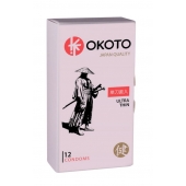 Тонкие презервативы OKOTO Ultra Thin - 12 шт. - Sitabella - купить с доставкой в Мытищах