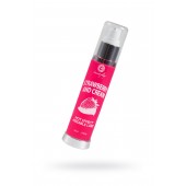 Массажное масло 2-в-1 с разогревающим эффектом и вкусом клубники со сливками - 50 мл. - Secret Play - купить с доставкой в Мытищах