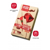 Презервативы Elasun Strawberry с аромато клубники - 10 шт. - Elasun - купить с доставкой в Мытищах