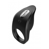 Черное эрекционное виброкольцо Vibro Lust Ring - MALESATION - в Мытищах купить с доставкой