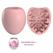 Розовый мастурбатор-яйцо Pleasure Egg I - Baile - в Мытищах купить с доставкой