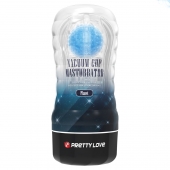 Прозрачный текстурированный мастурбатор Vacuum Cup Masturbator Planet - Baile - в Мытищах купить с доставкой