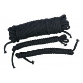 Чёрные хлопковые верёвки для бондажа - Orion - купить с доставкой в Мытищах